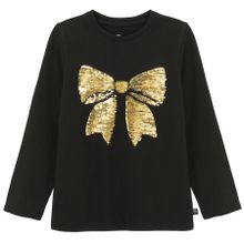 Cool Club, Bluza cu maneca lunga pentru fete, negru