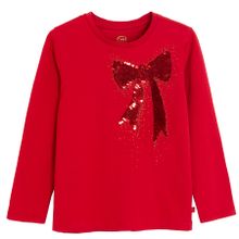 Cool Club, Bluza cu maneca lunga pentru fete, rosu
