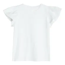 Cool Club, Bluza cu maneca scurta pentru fete, alb