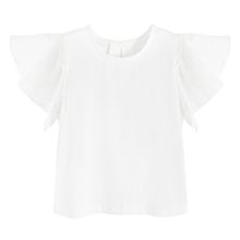 Cool Club, Bluza cu maneca scurta pentru fete, alb