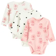 Cool Club, Body cu maneca lunga pentru fete, mix, set, 3 buc.