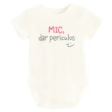 Cool Club, Body cu maneca scurta pentru baieti, alb