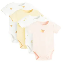 Cool Club, Body cu maneca scurta pentru fete, mix, set, 4 buc.