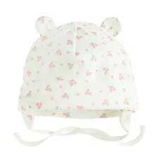 Cool Club, Caciula pentru fete, cu snur, alb