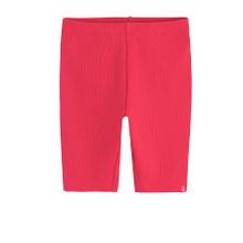 Cool Club, Colanti scurti pentru fete, din tricot striat, rosu