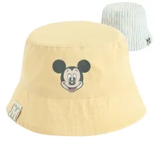 Cool Club, Palarie pentru baieti, cu doua fete, UV 50, mix, imprimeu Mickey Mouse