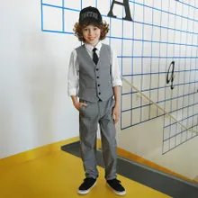 Cool Club, Pantaloni din material textil pentru baieti, gri