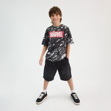 Cool Club, Pantaloni scurti de blugi pentru baieti, baggy, negru