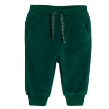Cool Club, Pantaloni trening pentru baieti, velur, verde