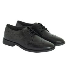 Cool Club, Pantofi sport pentru baieti, din piele, negru