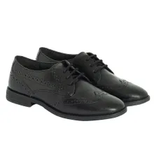 Cool Club, Pantofi sport pentru baieti, din piele, negru