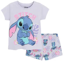 Cool Club, Pijama pentru fete, violet, imprimeu Lilo si Stitch