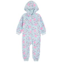 Cool Club, Pijama-salopeta cu gluga pentru fete, albastru, imprimeu Peppa Pig