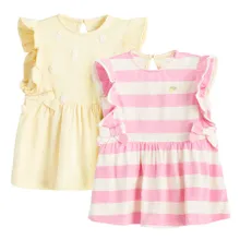 Cool Club, Rochie cu maneca scurta pentru fete, mix, set, 2 buc.