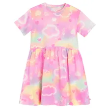 Cool Club, Rochie cu maneca scurta pentru fete, roz