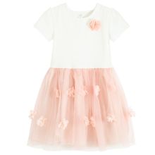 Cool Club, Rochie cu maneca scurta pentru fete, roz