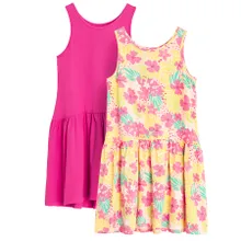 Cool Club, Rochie fara maneci pentru fete, mix, set, 2 buc.