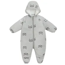 Cool Club, Salopeta cu gluga pentru baieti, calduroasa, gri