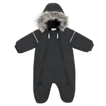 Cool Club, Salopeta cu gluga pentru baieti, calduroasa, negru