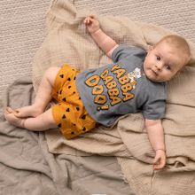 Cool Club, Set pentru baieti, Tricou, Pantaloni scurti, mix, imprimeu Flintstones