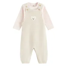 Cool Club, Set pentru fete, Body cu maneca lunga, Salopeta, mix