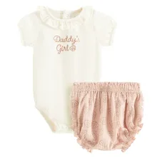 Cool Club, Set pentru fete, Body cu maneca scurta, Pantaloni scurti bloomers, mix