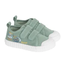 Cool Club, Tenisi pentru baieti, verde, talpa Barefoot