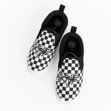Cool Club, Tenisi tip slip on pentru baieti, negru