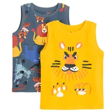 Cool Club, Tricou fara maneci pentru baieti, mix, set, 2 buc.