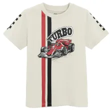 Cool Club, Tricou pentru baieti, bej