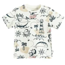 Cool Club, Tricou pentru baieti, ecru