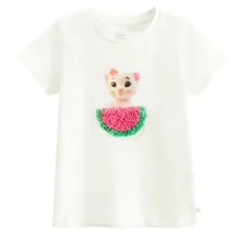 Cool Club, Tricou pentru fete, alb