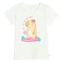 Cool Club, Tricou pentru fete, alb