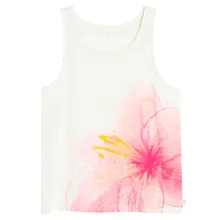 Cool Club, Tricou pentru fete fara maneci, alb