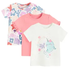 Cool Club, Tricou pentru fete, mix, set, 3 buc.