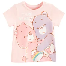 Cool Club, Tricou pentru fete, roz, imprimeu Care Bears