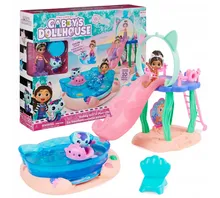 Gabby's Dollhouse, Gabby Girl's Purr-ific Pool, set de joaca cu figurine