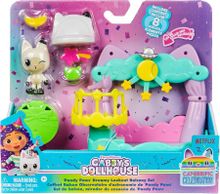Gabby's Dollhouse, Pandy Paws' Dreamy Lookout Balcony, set de joaca cu figurina si accesorii