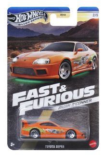 Hot Wheels, Fast & Furious, Toyota Supra, masina, scara 1:64, JBY30