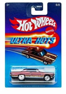 Hot Wheels, Ultra Hots, '65 Pontiac GTO, masina, scara 1:64, JBY65