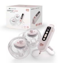 Kinderkraft, Hands-Free, pompa electrica dubla pentru san GentleFlow, Pink