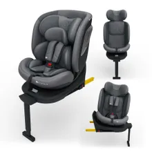 Kinderkraft, I-360 2 Plus, scaun auto, i-Size, gri, 40-150 cm