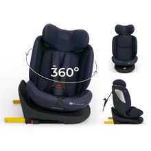 Kinderkraft, I-Grow 2 Plus, scaun auto, i-Size, bleumarin, 40-150 cm