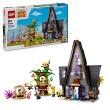 LEGO Despicable Me 4, Resedinta de familie a lui Gru si a minionilor, 75583