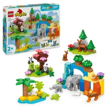 LEGO DUPLO, Familii de animale salbatice 3 in 1, 10446