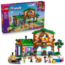 LEGO LEGO Friends, Ferma si grajd pentru ponei, 42654