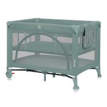 Lionelo, Laura, patut de calatorie compact 2in1, Green Sage