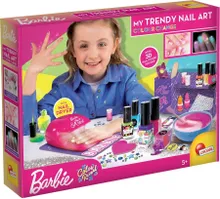 Lisciani, Barbie, My Trendy Nail Art, set manichiura cu lampa