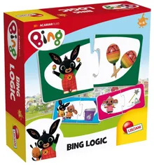 Lisciani, Bing, joc logic, puzzle, 32 piese