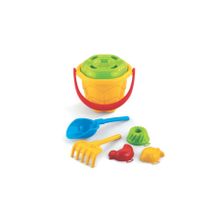 Marioinex, set de joaca in nisip, galetusa si accesorii